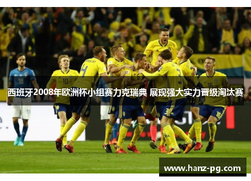 西班牙2008年欧洲杯小组赛力克瑞典 展现强大实力晋级淘汰赛